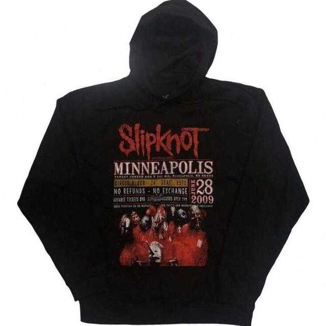 Men's Hoodie - Black/Red - S on Productcaster.