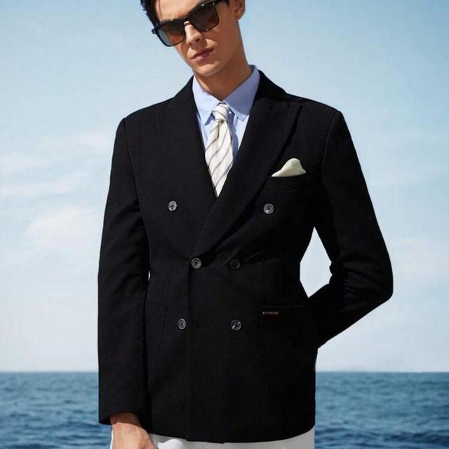 Men's Tailored jacket - Black - S on Productcaster.