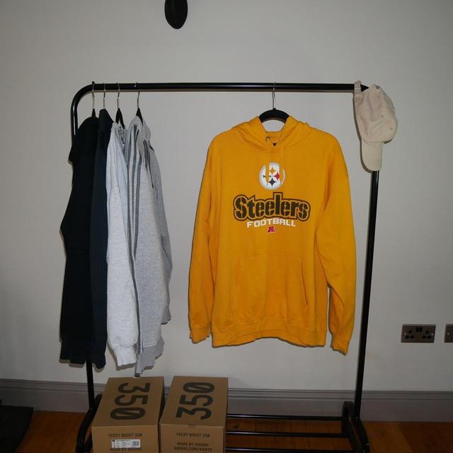 NFL Men's Hoodie - Yellow - XL on Productcaster.