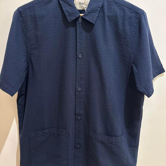 Folk Men's Shirt - Navy - XL on Productcaster.