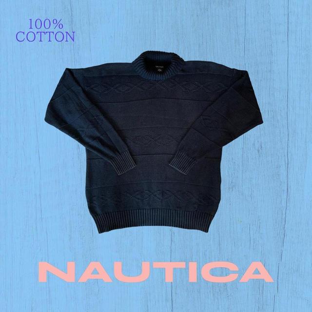 Nautica Men's Jumper - Navy - L on Productcaster.