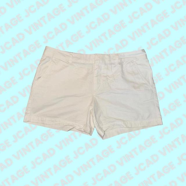 Tommy Hilfiger Women's Shorts - Cream/White - UK 12 on Productcaster.