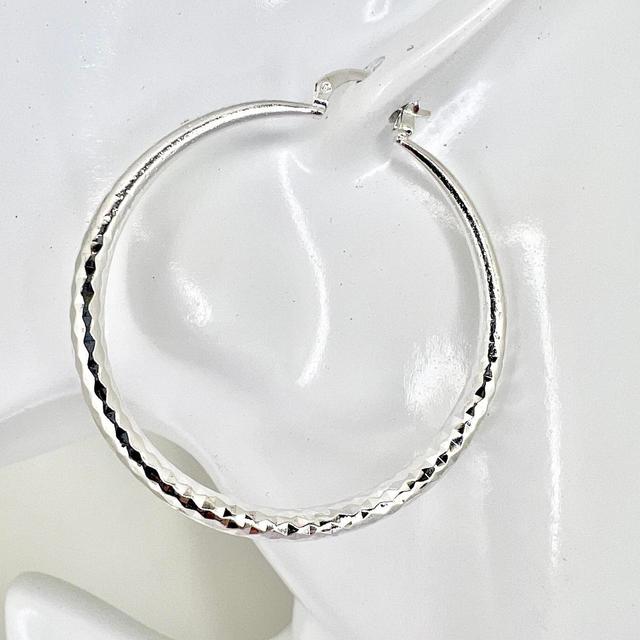 Women's Earrings - Silver on Productcaster.