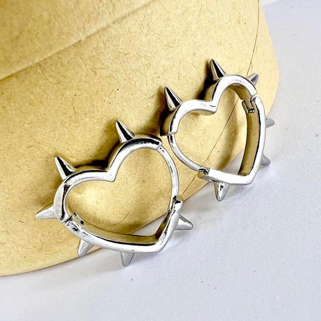 Women's Earrings - Silver on Productcaster.