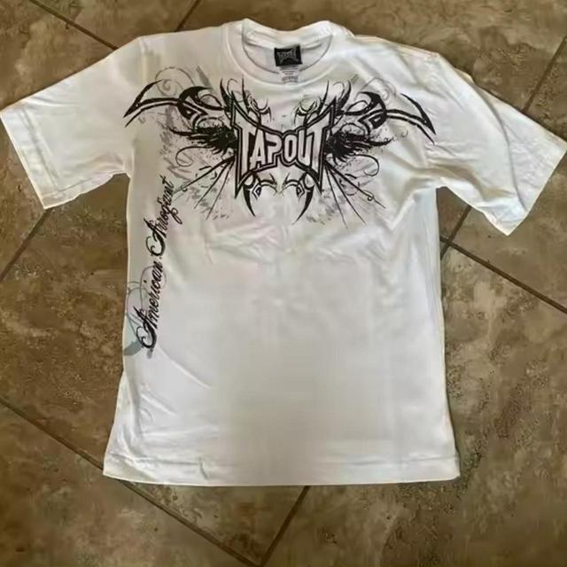 Tapout Women's T-shirt - White/Black - S on Productcaster.