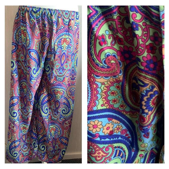 Women's Printed Trousers - Multi - UK 6 on Productcaster.