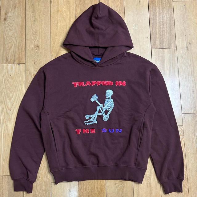 Men's Hoodie - Brown - S on Productcaster.