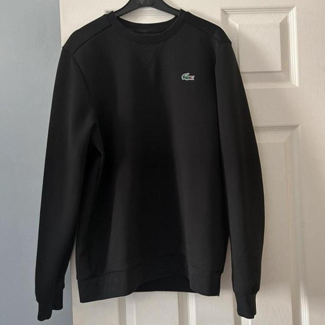 Lacoste Men's Sweatshirt - Black - M on Productcaster.