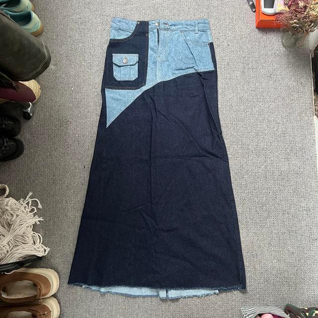 Women's Maxi Skirt - Navy - UK 8 on Productcaster.