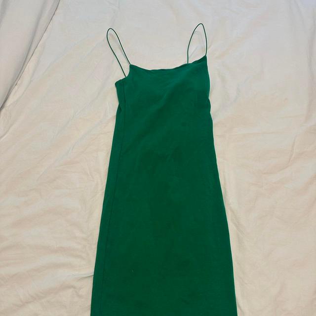 Zara Women's Bodycon Dress - Green - 6 on Productcaster.