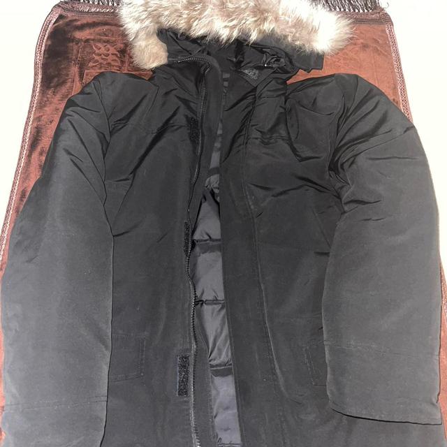 Custom Men's Parka - Black - XL on Productcaster.