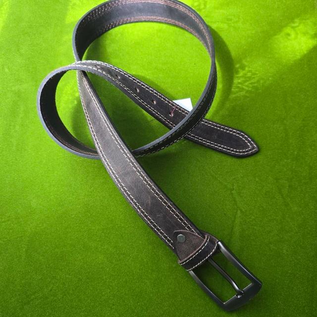 Vintage Men's Belt - Brown on Productcaster.