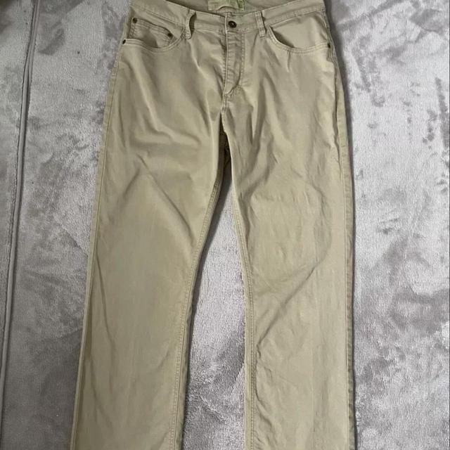 Wrangler Men's Straight leg Cargo Jeans - Khaki/Tan - 33" on Productcaster.