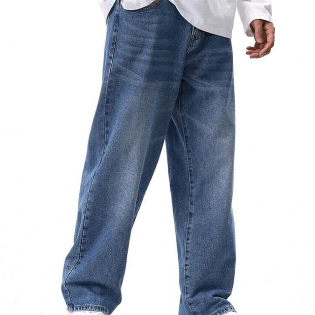 Art Class Men's Straight leg Jeans - Blue - XXL on Productcaster.