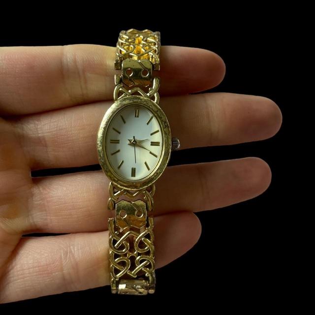 Women's Analogue Watch - Gold/Silver on Productcaster.