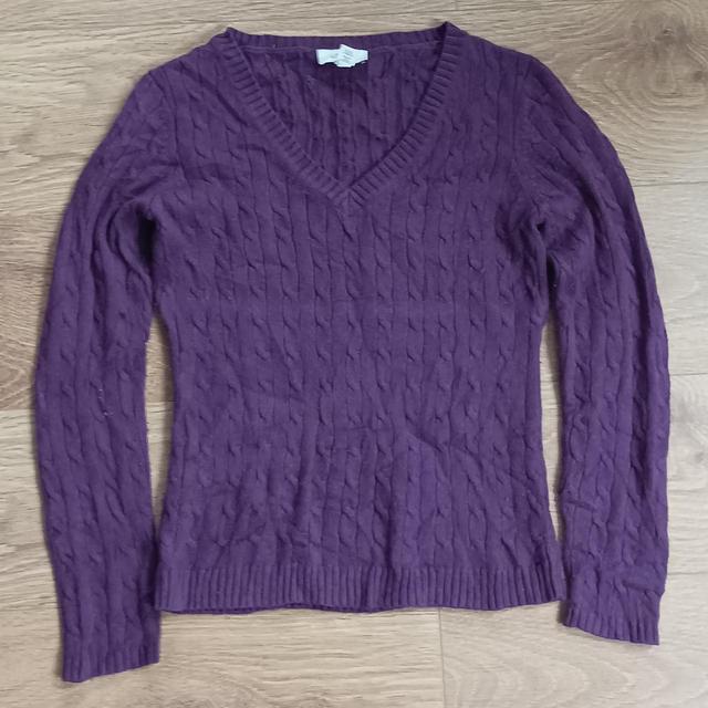 Ann Taylor Women's Jumper - Purple - 12 on Productcaster.