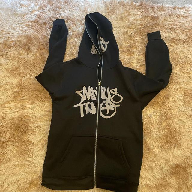 Minus Two Men's Hoodie - Black/Grey - M on Productcaster.