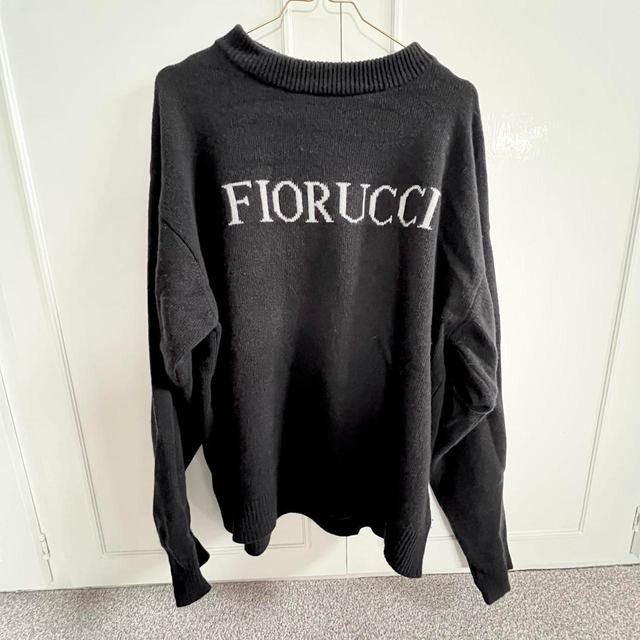 Fiorucci Women's Jumper - Black - L on Productcaster.