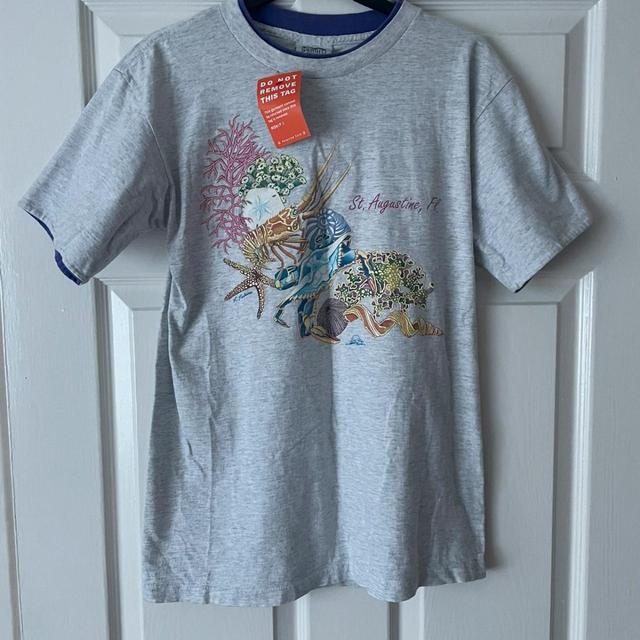 Vintage Women's T-shirt - Grey - 10 on Productcaster.