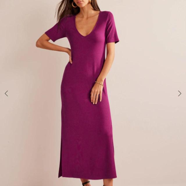 Boden Women's Midi Dress - Purple/Pink - 6 on Productcaster.