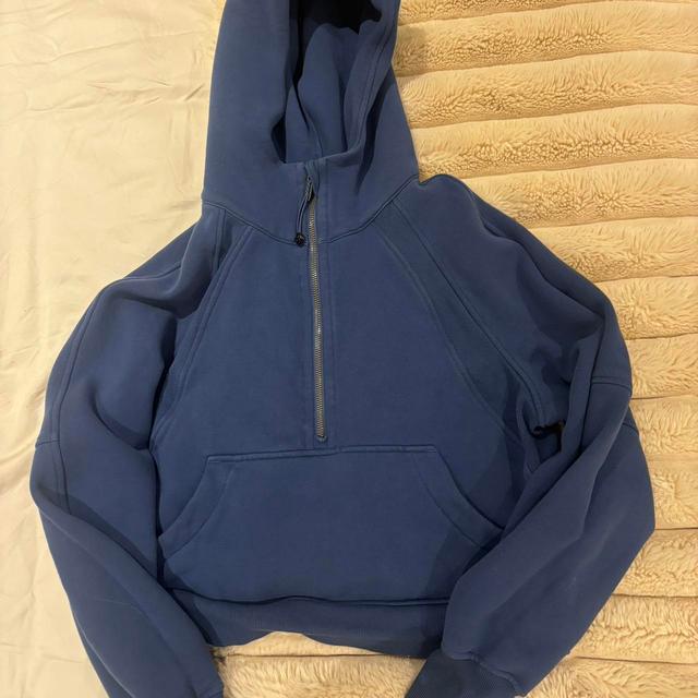 Lululemon Women's Hoodie - Blue/Navy - S on Productcaster.