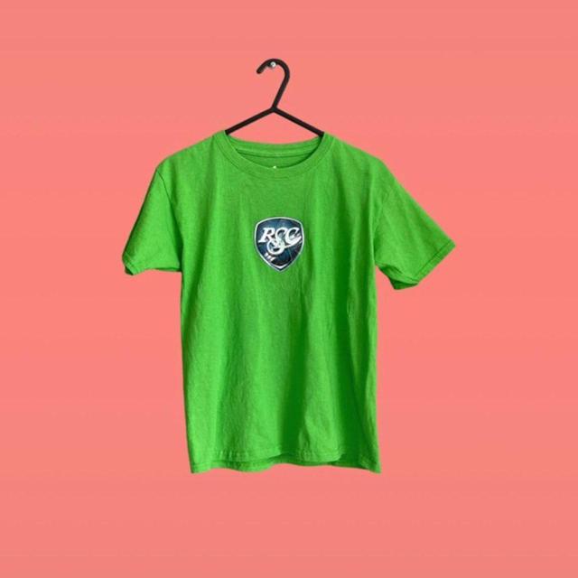 Adidas Kids' T-shirt - Green on Productcaster.