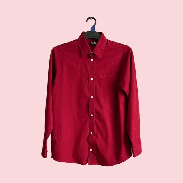 Chaps Kids' Shirt - Burgundy on Productcaster.