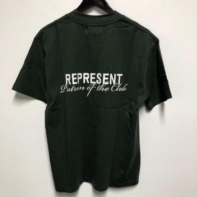 Represent Men's T-shirt - Green/Khaki - S on Productcaster.