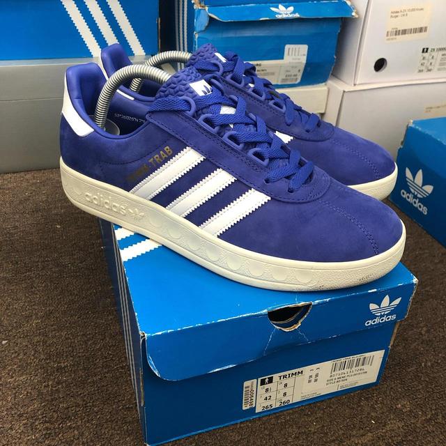 Adidas Originals Men's Trainers - Blue - UK 8 on Productcaster.