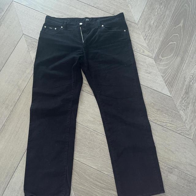 Hugo Boss Men's Trousers - Black on Productcaster.