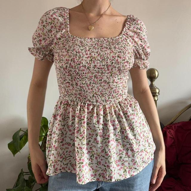 Vintage Women's Top - Multi/Pink - S on Productcaster.