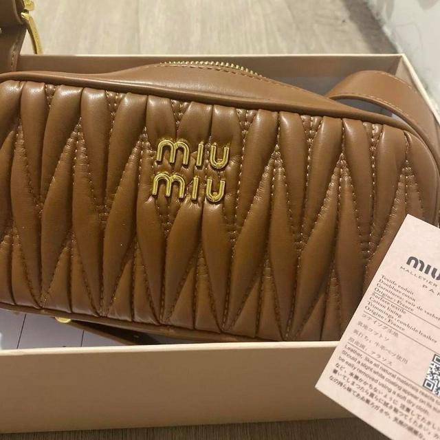 Miu Miu Women's Shoulder bags - Brown on Productcaster.