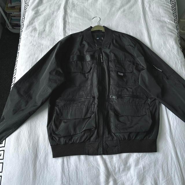 Men's Jacket - Black - L on Productcaster.