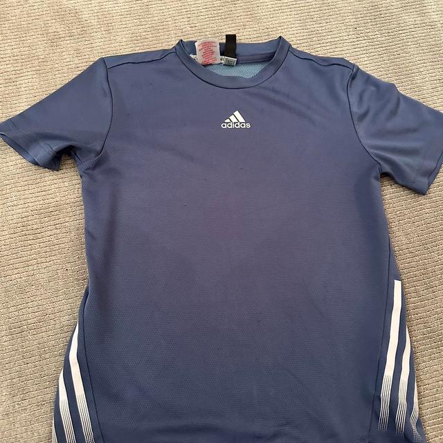 Adidas Men's T-shirt - Navy - XXS on Productcaster.