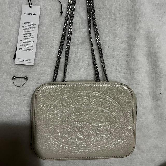 Lacoste Women's Crossbody bags - White/Cream on Productcaster.