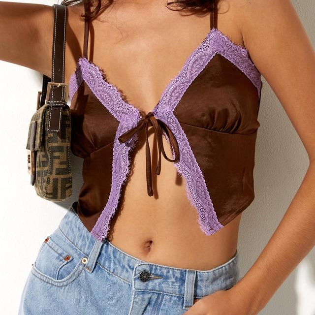 Women's Crop top - Brown - M on Productcaster.