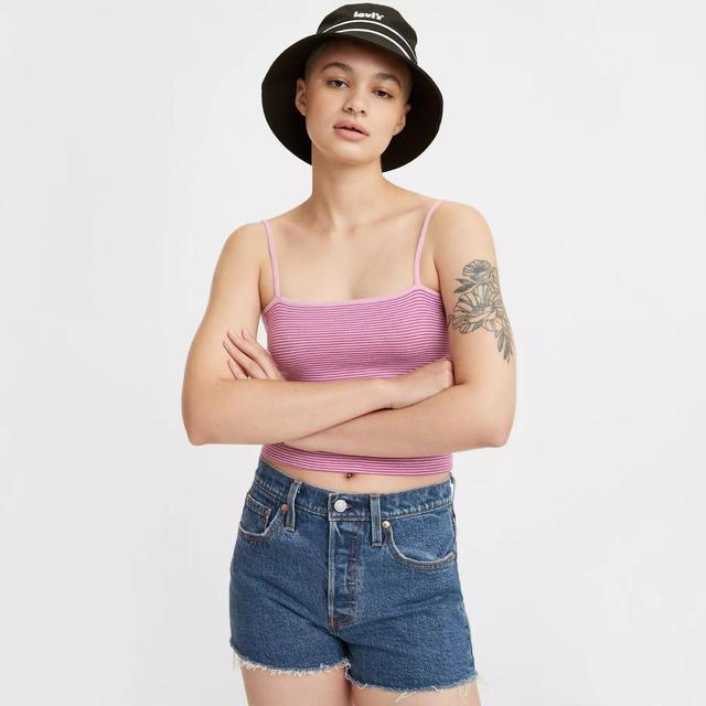 Levi's Women's Shorts - Blue - 24" on Productcaster.