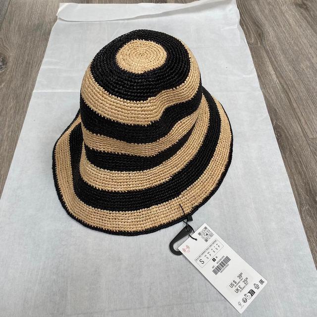 Zara Women's Straw hats - Black/Multi on Productcaster.