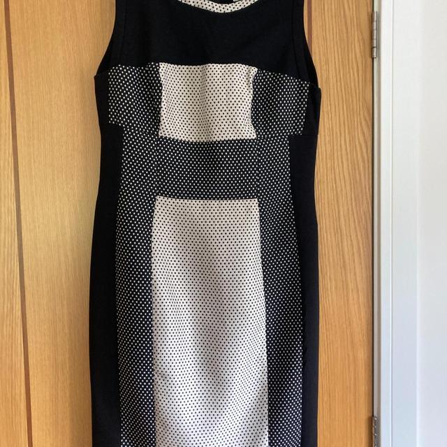 Women's Pencil Dress - Black/Cream - 10 on Productcaster.