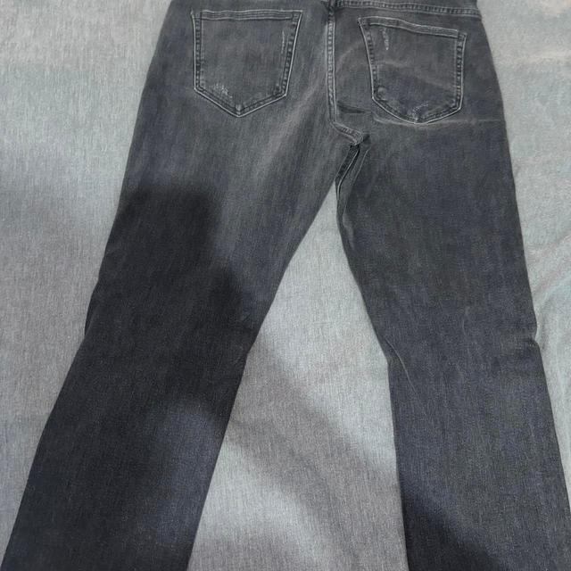 Men's Jeans - Black/Grey - 38" on Productcaster.