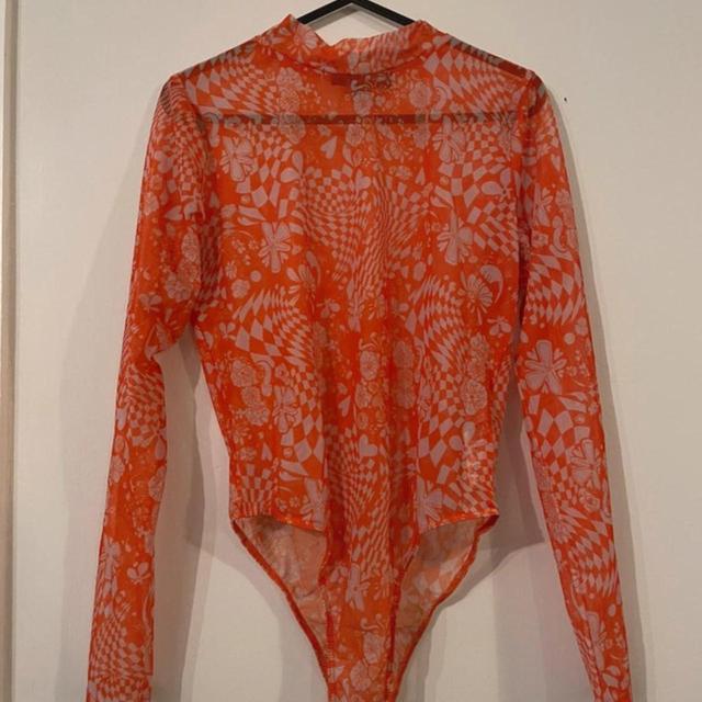 New Girl Order Women's Bodysuit - Orange - 10 on Productcaster.