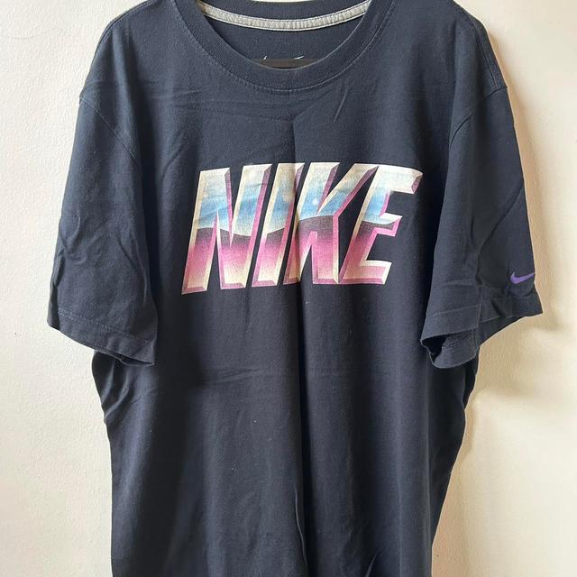 Nike Men's T-shirt - Navy - L on Productcaster.