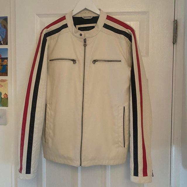 Wilson’s Leather Women's Bomber Jacket - Cream - S on Productcaster.