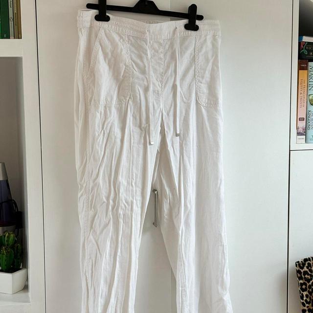 George Women's Trousers - White - UK 12 on Productcaster.