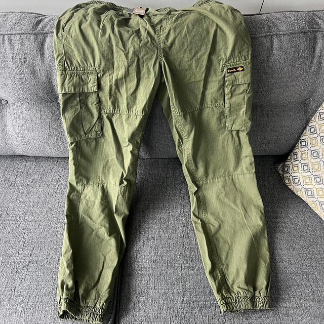 Bench Men's Slim Cargo Trousers - Khaki - XXL on Productcaster.