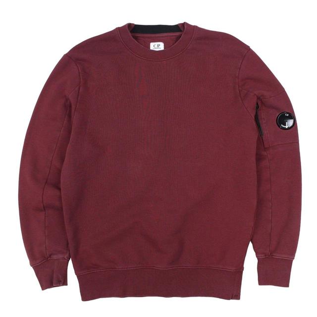 CP Company Men's Sweatshirt - Burgundy - S on Productcaster.