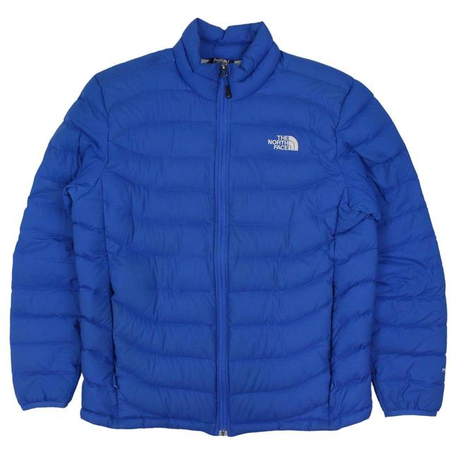 The North Face Men's Puffer Jacket - Blue - M on Productcaster.