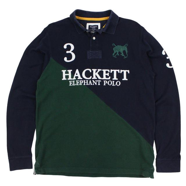 Hackett Men's Polo shirt - Navy - M on Productcaster.