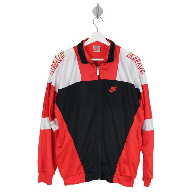 Nike Men's Jacket - Red - M on Productcaster.