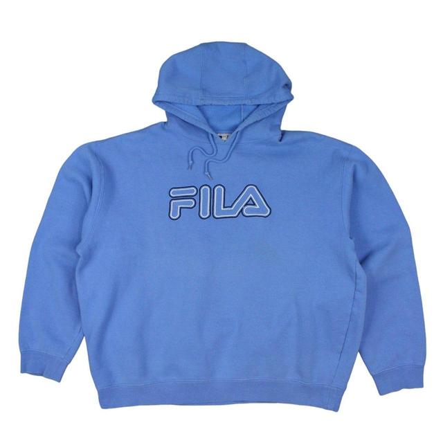 Fila Men's Sweatshirt - Blue - XL on Productcaster.